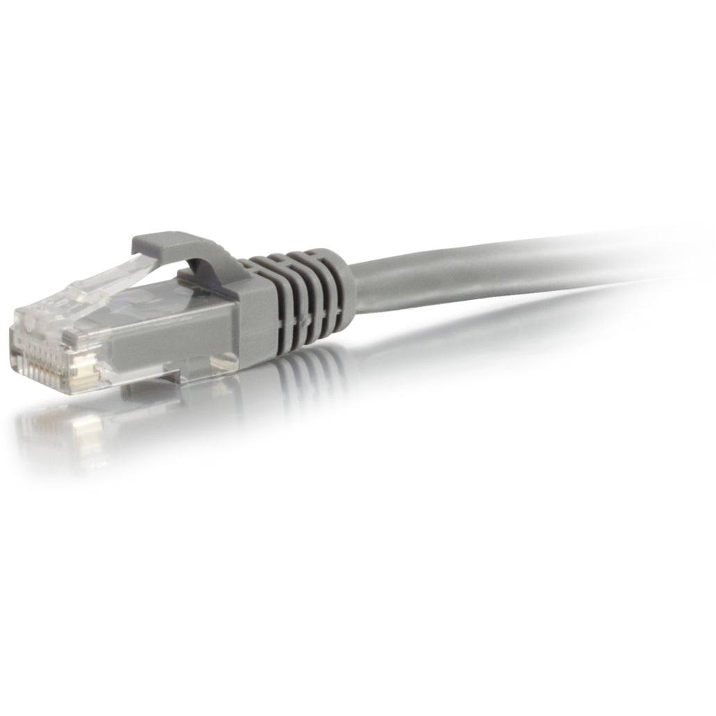 C2G 15192 7ft Cat5e Unshielded Ethernet Cable, Gray