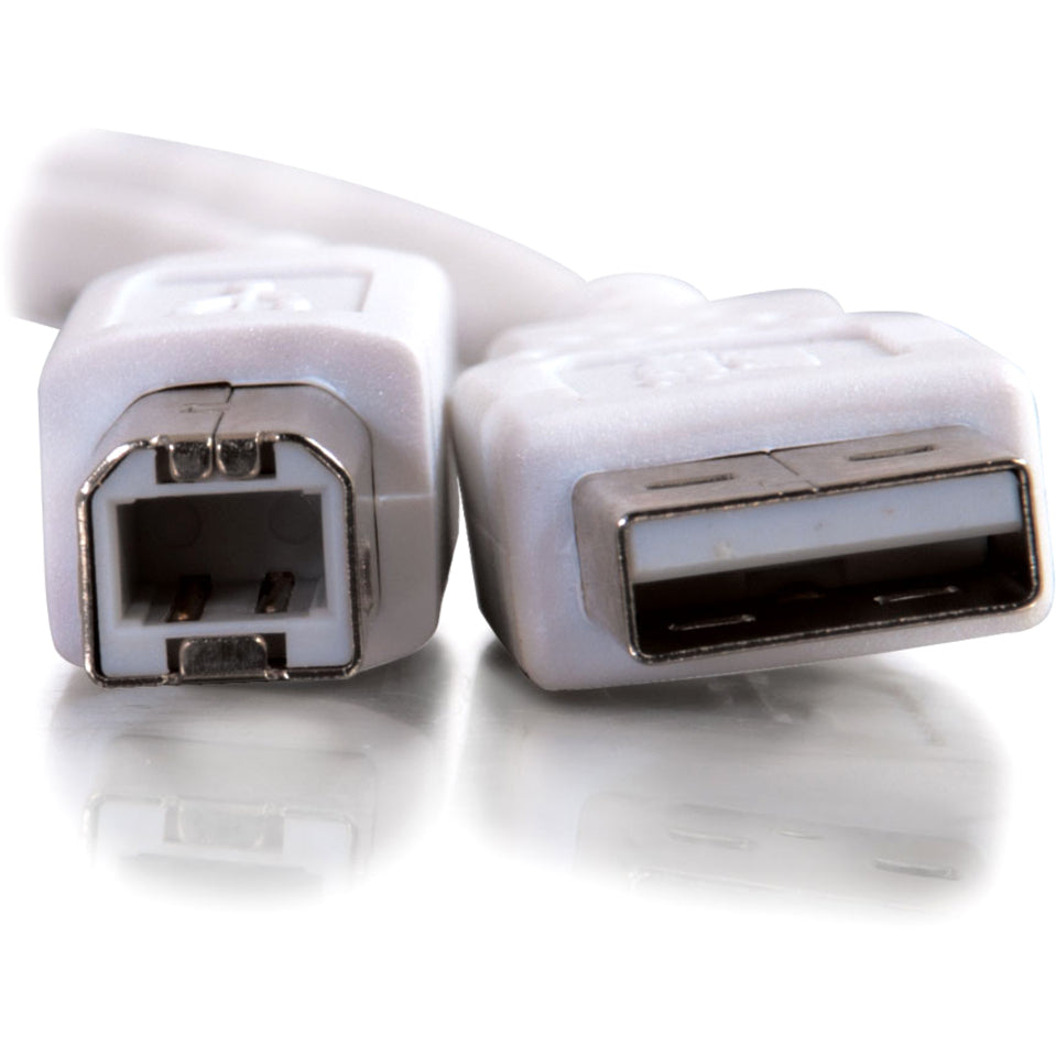 C2G 13401 16.4ft USB A to USB B Cable, Plug & Play, EMI/RF Protection