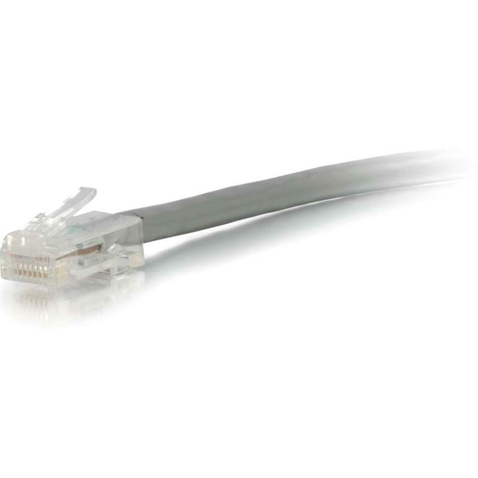 C2G 22690 10 ft Cat5e Non Booted UTP Unshielded Network Patch Cable - Gray, Lifetime Warranty
