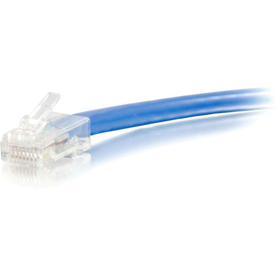 C2G 22691 10 ft Cat5e Non Booted UTP Unshielded Network Patch Cable - Blue, Lifetime Warranty