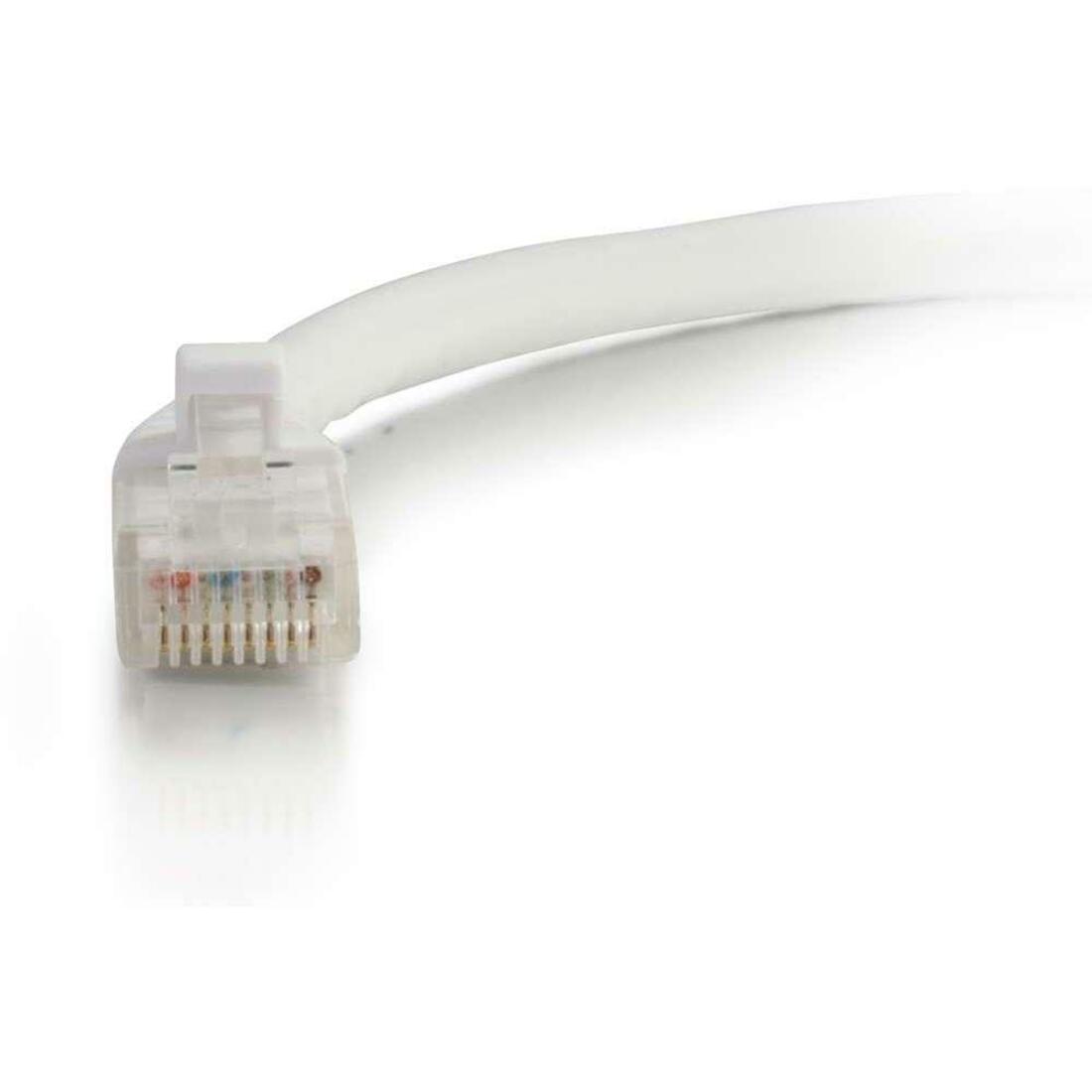 C2G 27164 14ft Cat6 Unshielded Ethernet Cable - White, Network Patch Cable