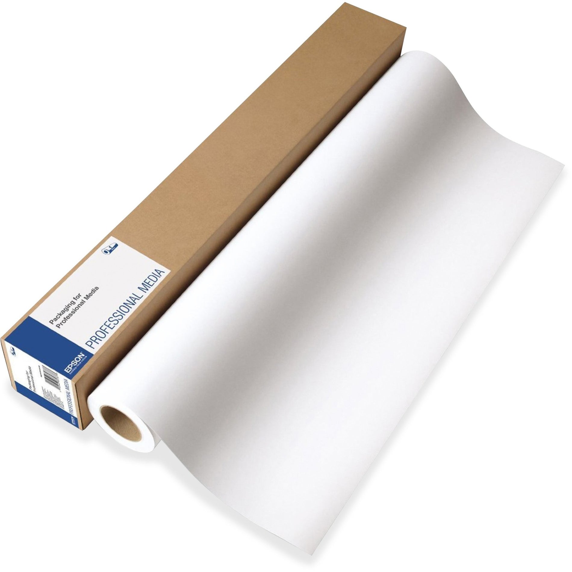 Epson S041387 Photographic Papers, Doubleweight Matte Paper, 44" x 82 ft, 180 g/m²