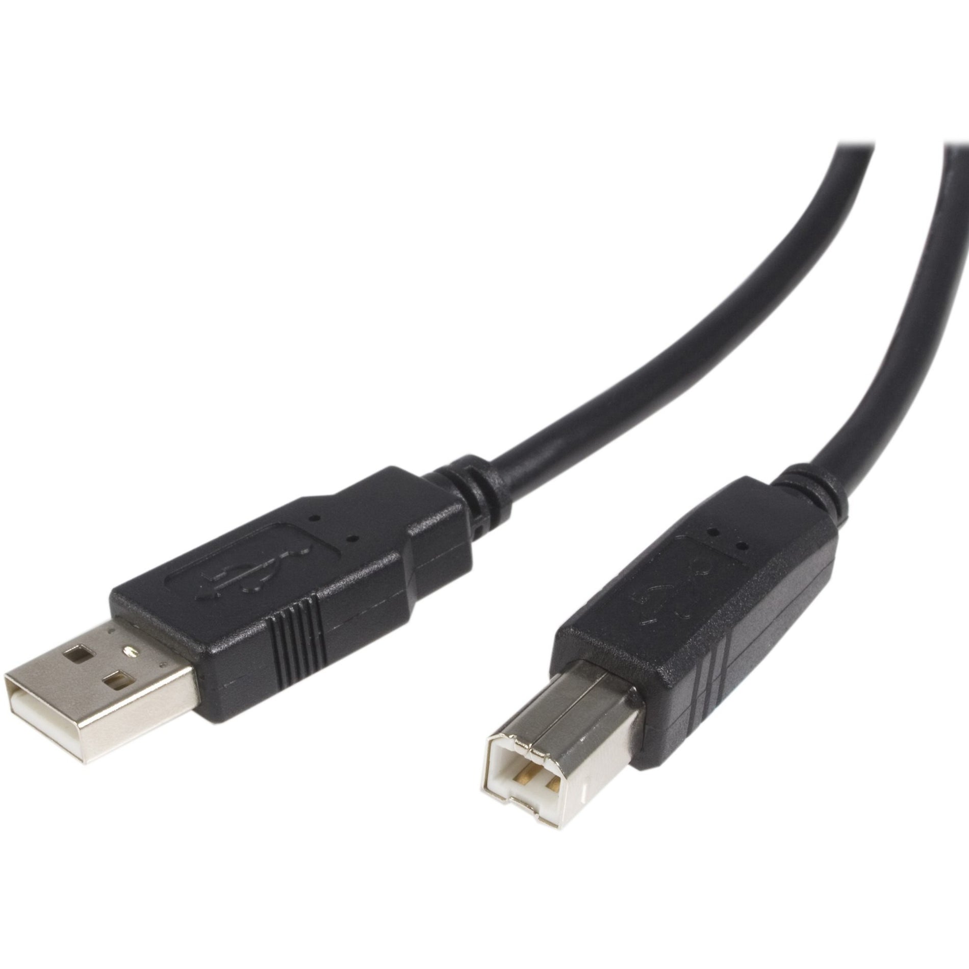 StarTech.com USB2HAB15 15 ft USB 2.0 A to B Cable - M/M, High-Speed Data Transfer, Lifetime Warranty