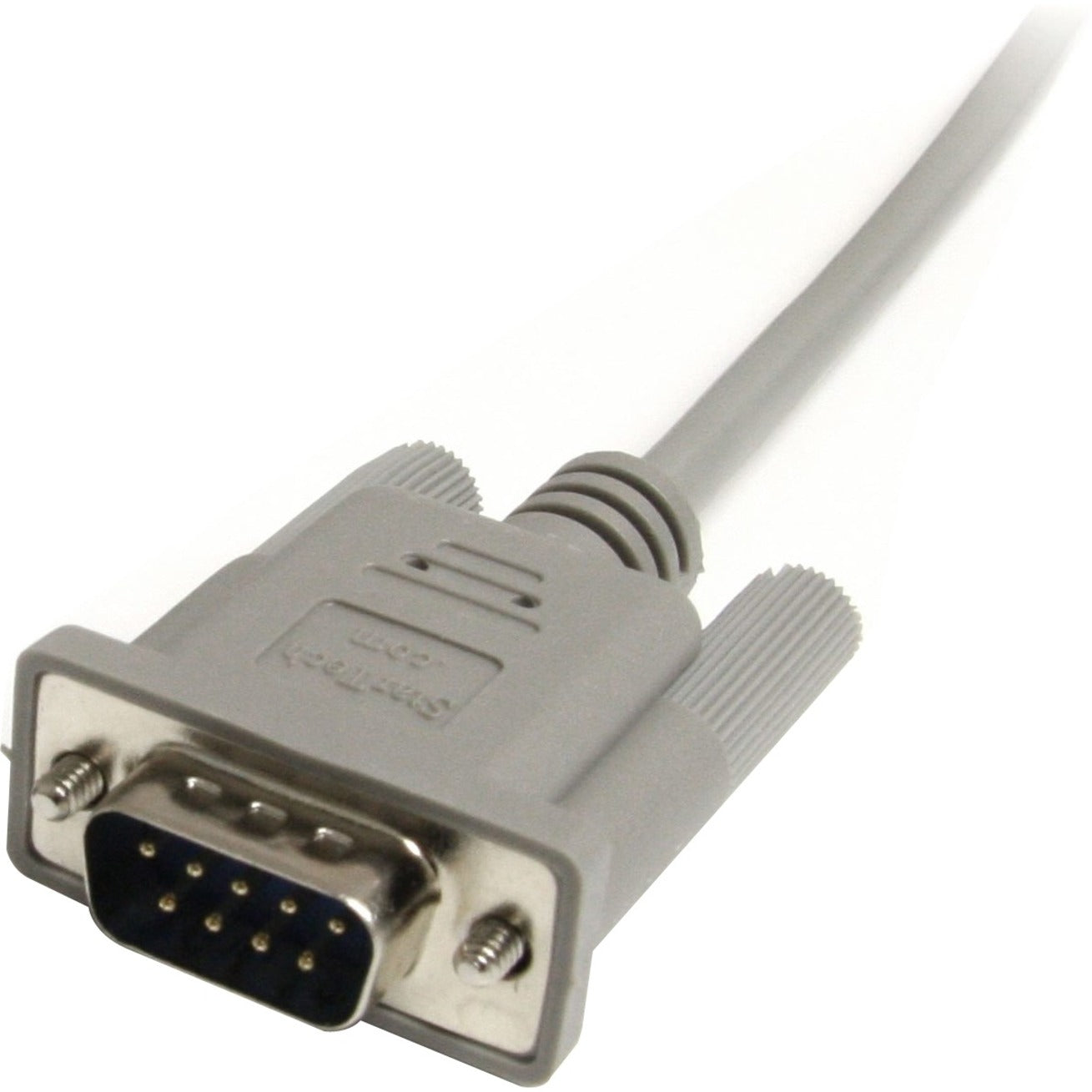 StarTech.com MXT100 Null-Modem Serial Cable, 6 ft, Copper Conductor, Straight-through Extension Cable