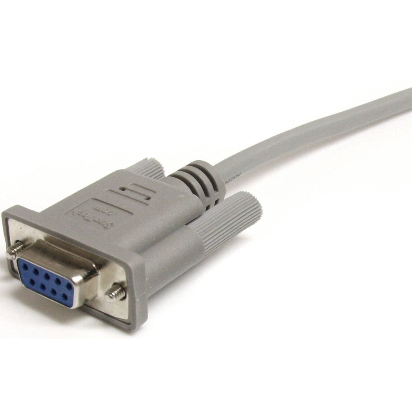 StarTech.com MXT100 Null-Modem Serial Cable, 6 ft, Copper Conductor, Straight-through Extension Cable