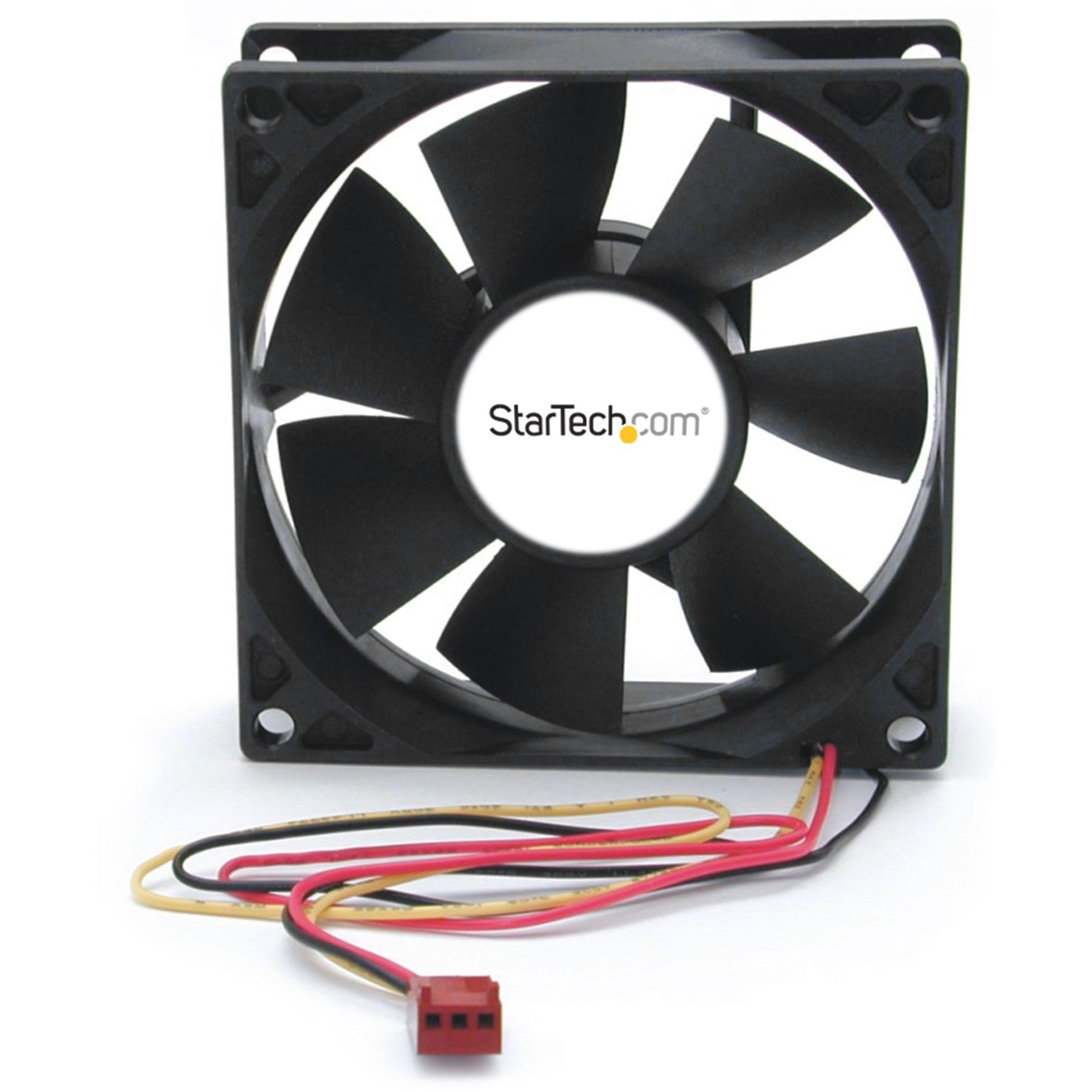 StarTech.com FANBOX2 80mm Dual Ball Bearing Computer Case Fan, RPM Sensor, 3-lead Connector, 2-Year Warranty