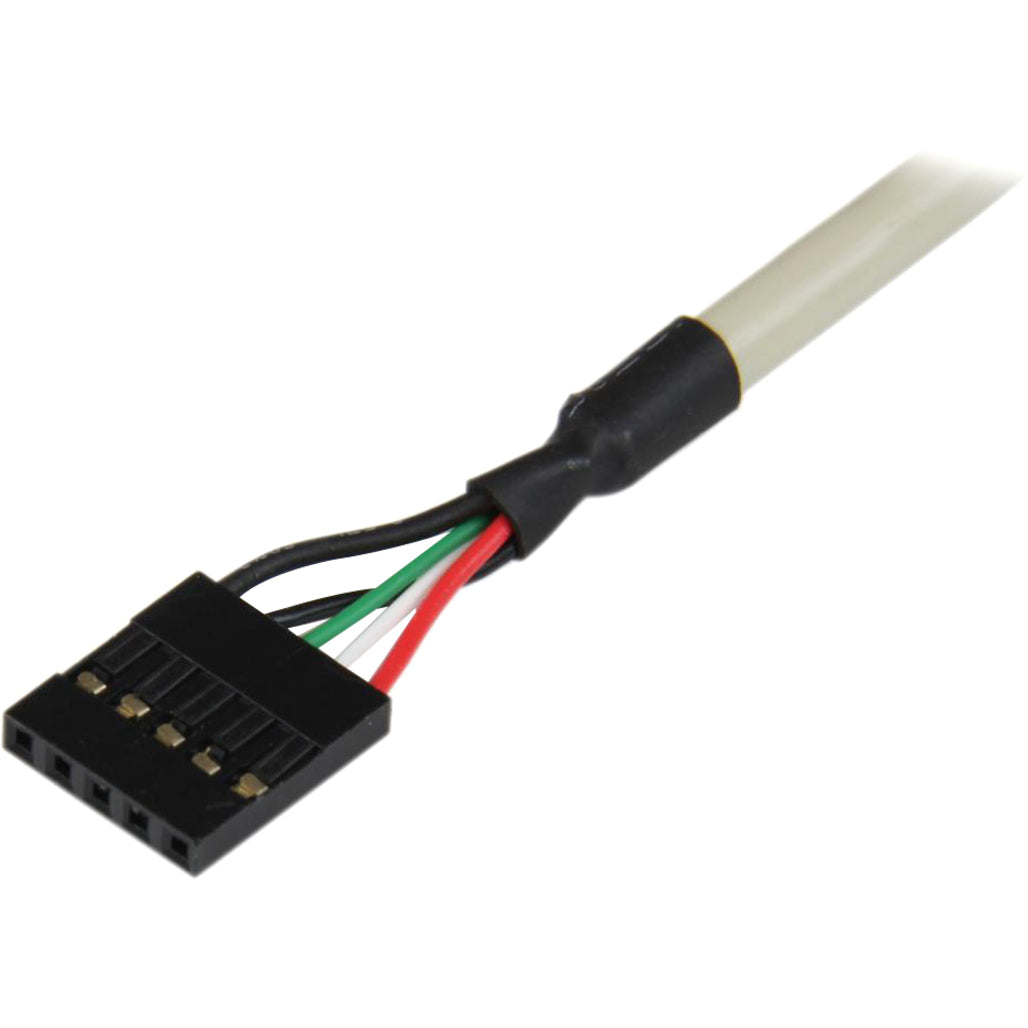 StarTech.com USBPLATE 2 Port USB A Female Slot Plate Adapter Cable, Data Transfer Adapter