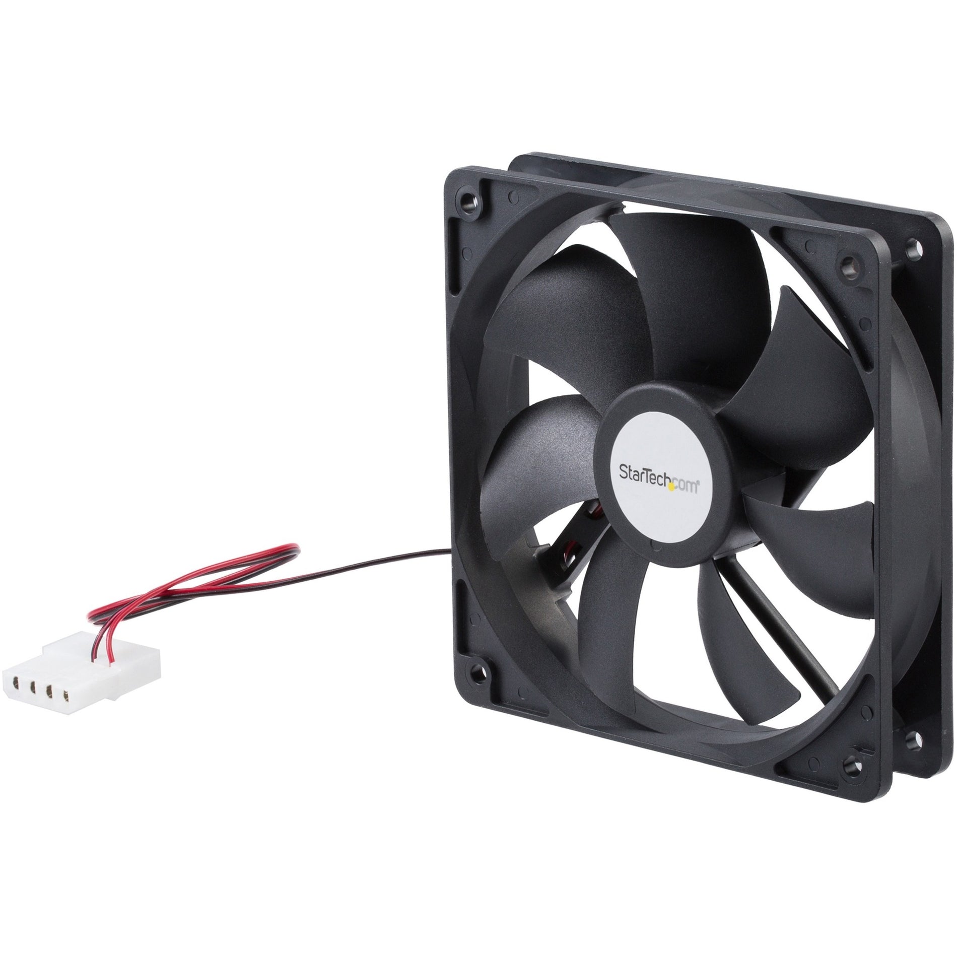 StarTech.com FANBOX12 120mm Dual Ball Bearing CPU Case Fan LP4, Reliable Cooling for Your PC Case