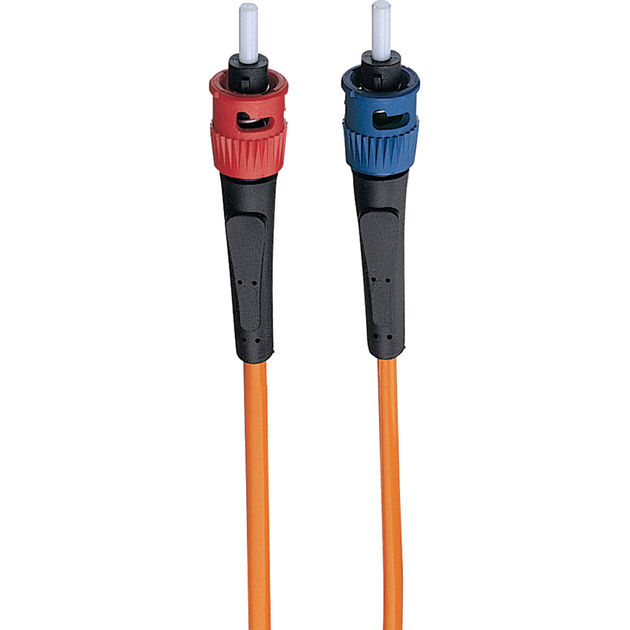 Tripp Lite N302-003 Duplex Fiber Optic Patch Cable, 3 ft, ST/ST 62.5/125 Fiber