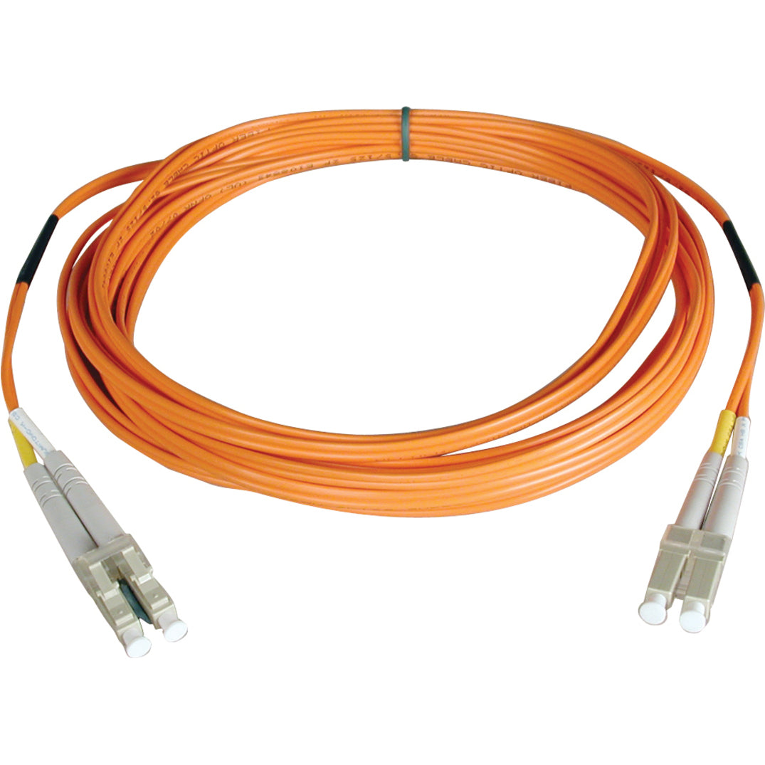 Tripp Lite N520-03M Duplex Fiber Optic Patch Cable, 10 ft, LC/LC 50/125 Fiber