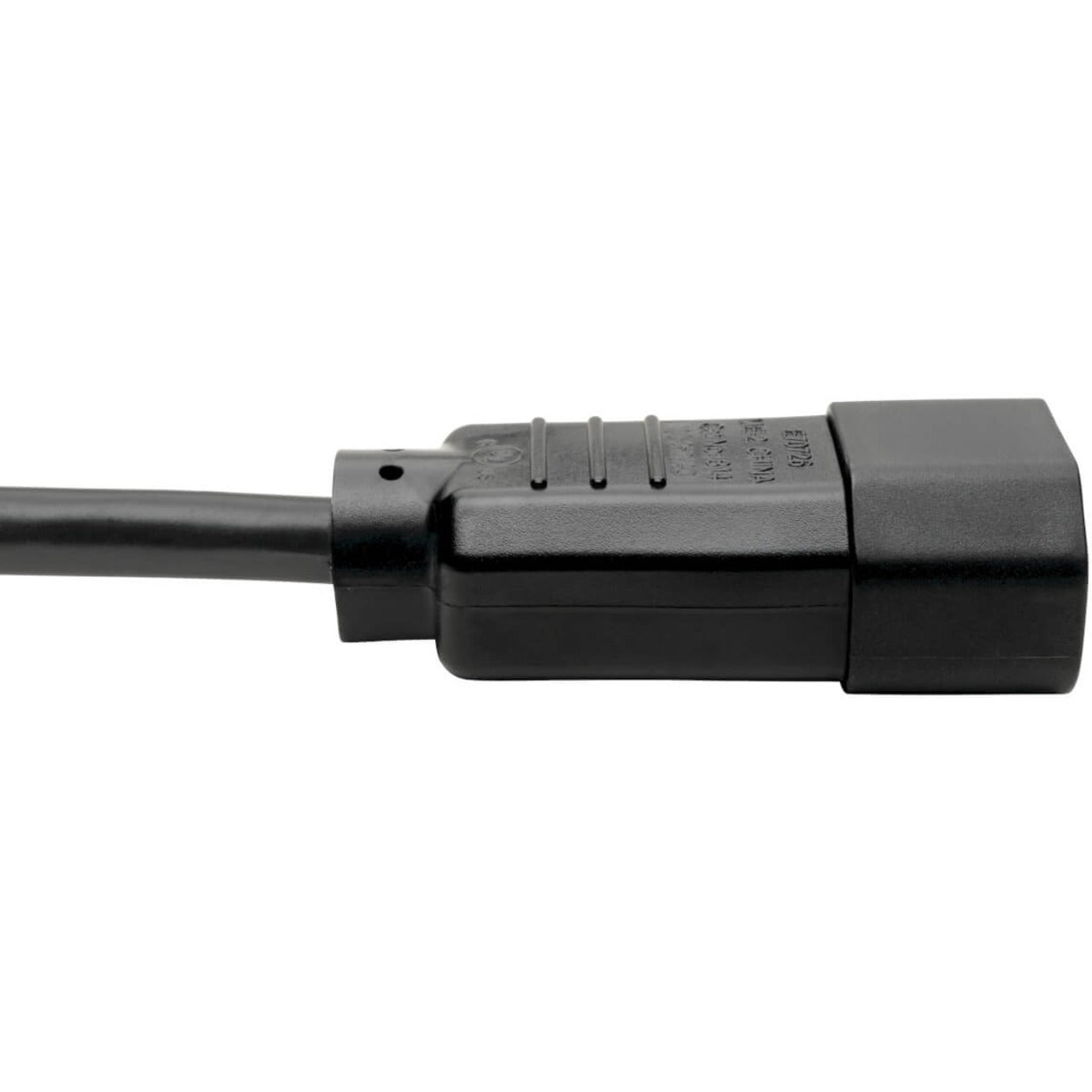 Tripp Lite P002-002 Power Converter Cable, 2 ft, Black