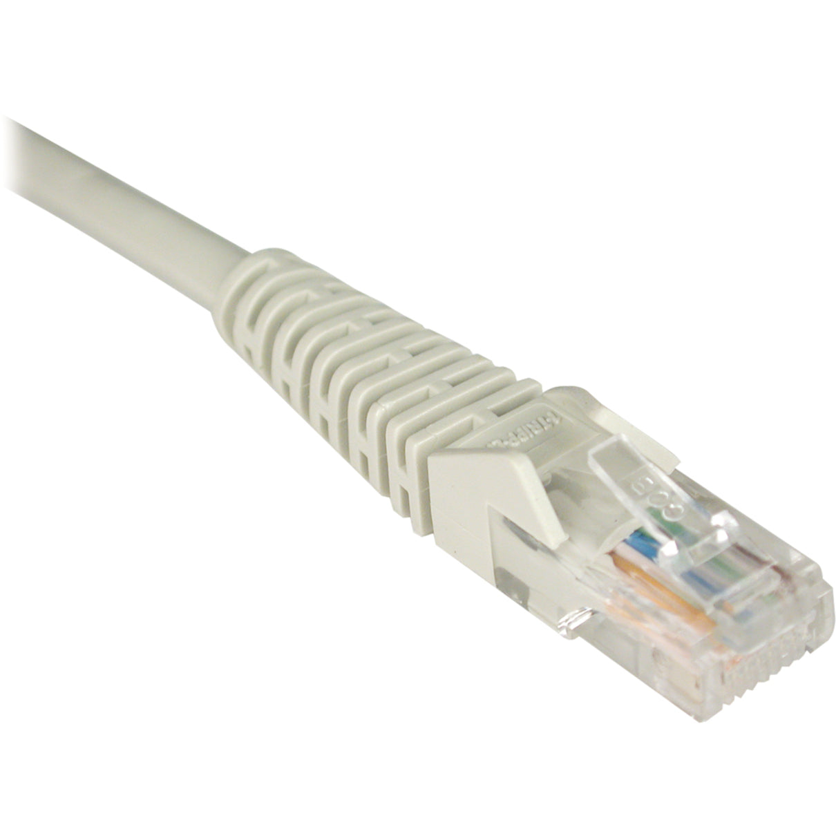 Tripp Lite N001-025-GY Cat5e Network Patch Cable, 25 ft. Gray Snagless