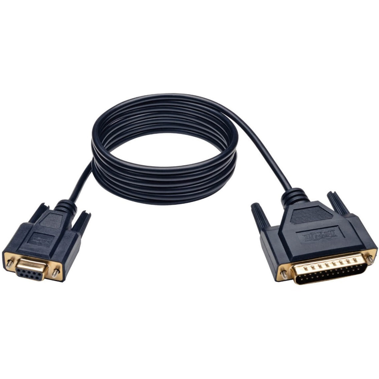 Tripp Lite P456-006 Null Modem Serial DB9 Serial Cable (DB9 to DB25 F/M), 6-ft.