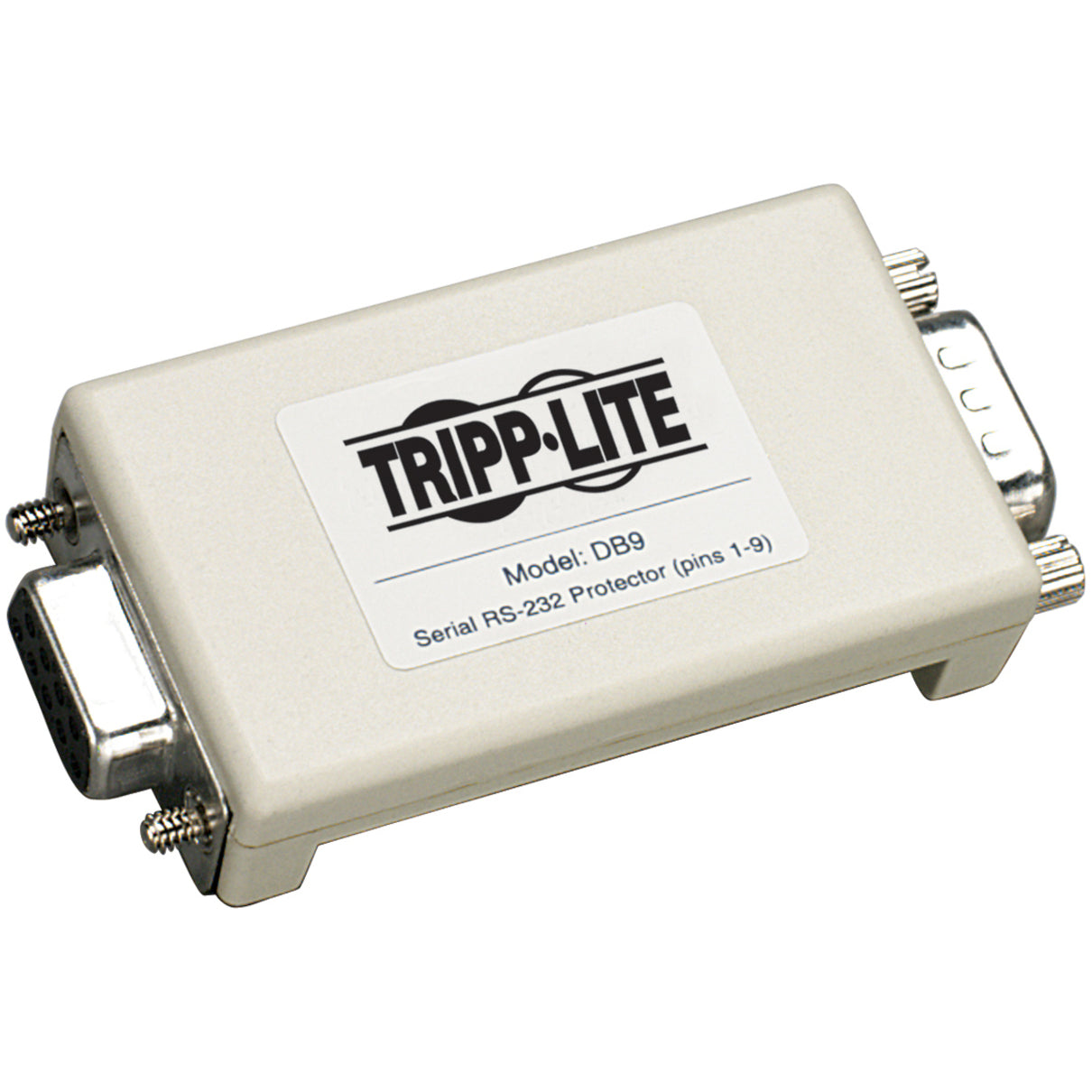 Tripp Lite DB9 Dataline Surge Protector, Ideal for Data Terminals, PCs, Printers, and Modems