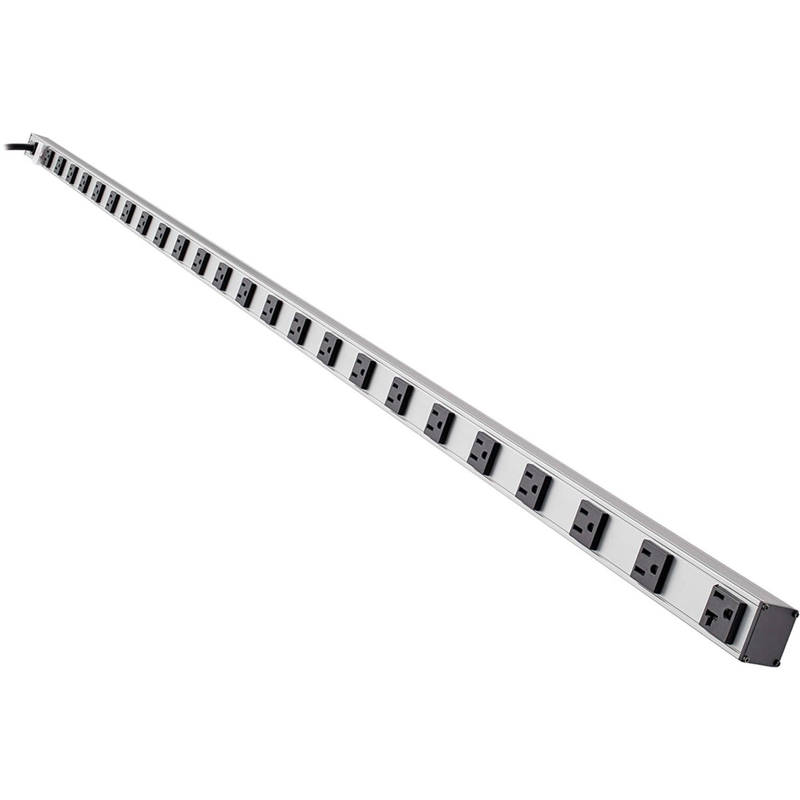 Tripp Lite PS7224-20T Power Strip 120V AC, 24 Outlet Strip, 20 Amp, 15ft Cord, 72in Length, Locking Plug