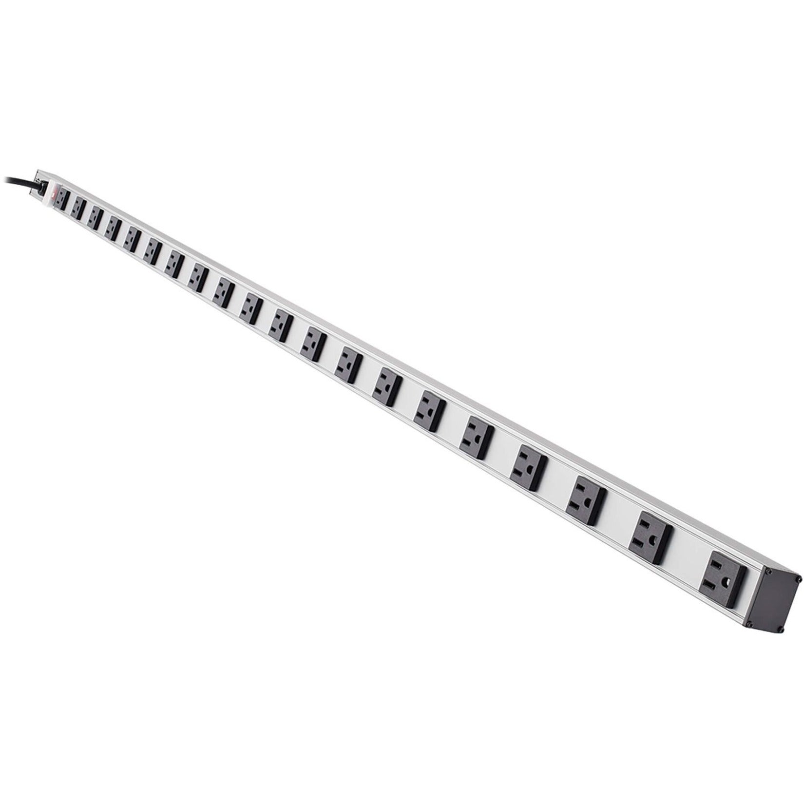 Tripp Lite PS6020 Power Strip 120V AC, 20 Outlet Strip, 15ft Cord, 60in Length, Switch Metal