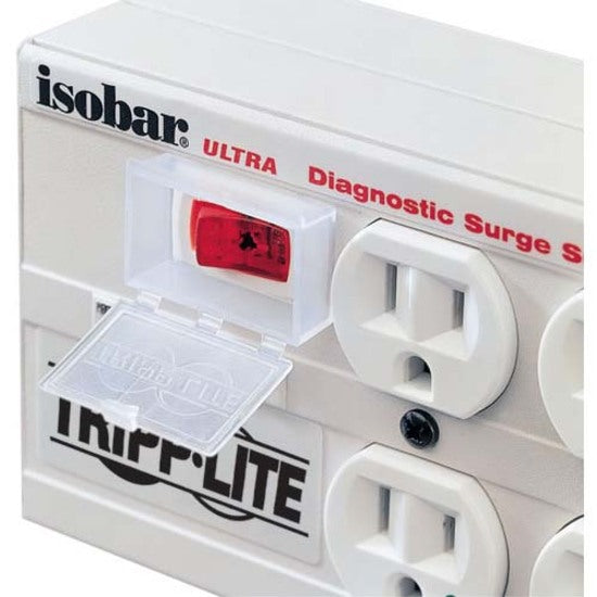Tripp Lite ISOBAR6ULTRAHG Isobar 6 Outlets 120V Surge Suppressor, Hospital-Grade, 15 ft. Cord, 3330 Joules