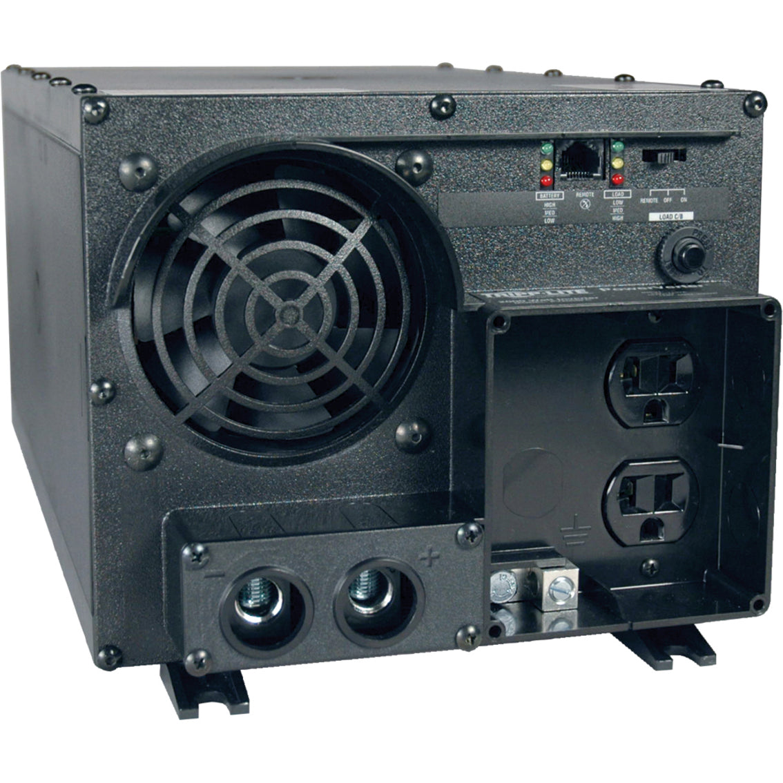 Tripp Lite PV2400FC PowerVerter Plus Inverter 2400W, 24V DC to 120V AC, Pulse-width Modulated Sine Wave