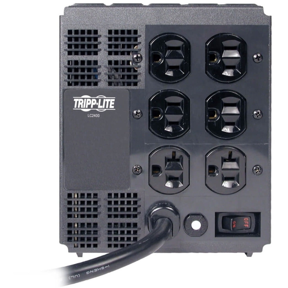 Tripp Lite LC2400 2400W Mini Tower Line Conditioner, Voltage Regulation, Surge Suppression