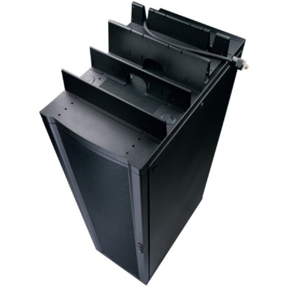 APC AR8163ABLK Shielding Partition Pass-through 600mm wide, Facilitates Overhead Cable Management, Tool-less Mounting