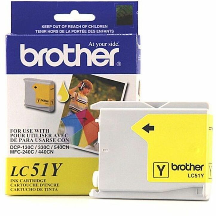 LC512PKS Ink, 500 Page-Yield, 2/Pack, Black Brother LC512PKS Black Standard Yield Ink Cartridge(2x500 Yield