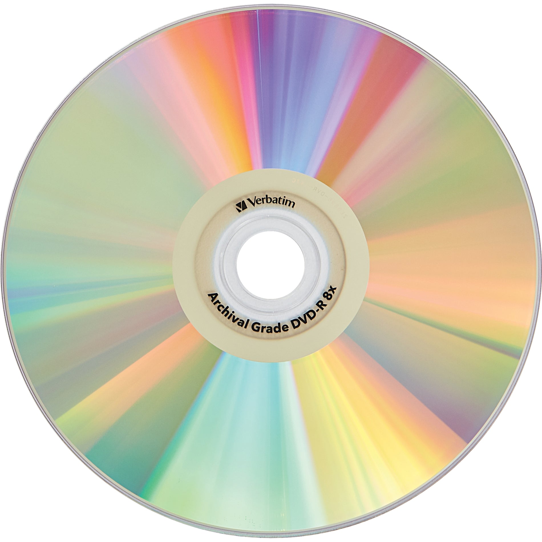 Verbatim 95355 UltraLife Gold Archival Grade DVD-R 4.7GB 8x 50pk Spindle, Hub Printable