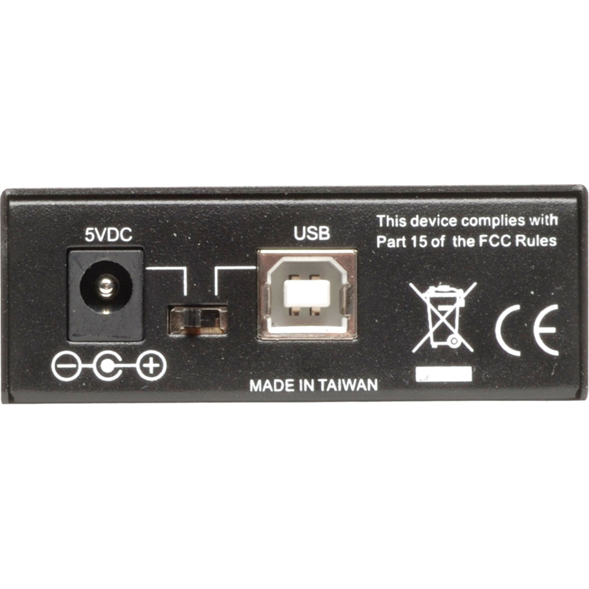 Tripp Lite N784-001-SC FIBER OPTIC 10/100BASET TO 100BASEFX-SC Media Converter, Multi-mode, 1.24 Mile Distance Supported
