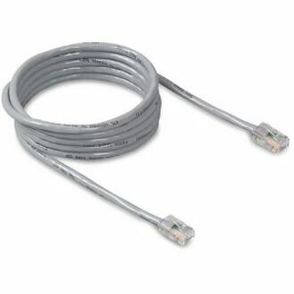 Belkin A3L781-10 Cat. 5E Patch Cable, 10 ft, Molded, Copper Conductor, Gray