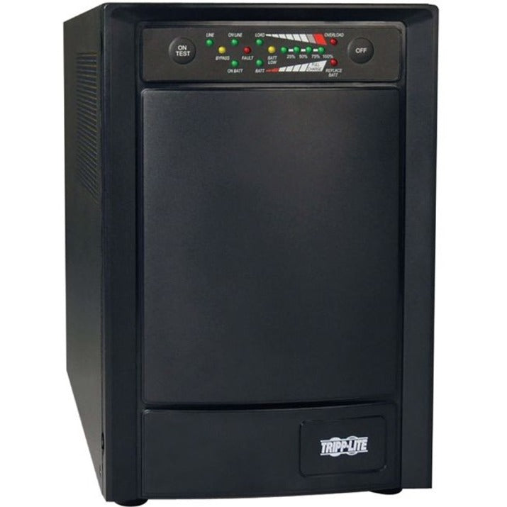 Tripp Lite SU750XL SmartOnline Tower UPS, 750 VA/600 W, 4 Minute Backup, SNMP Manageable