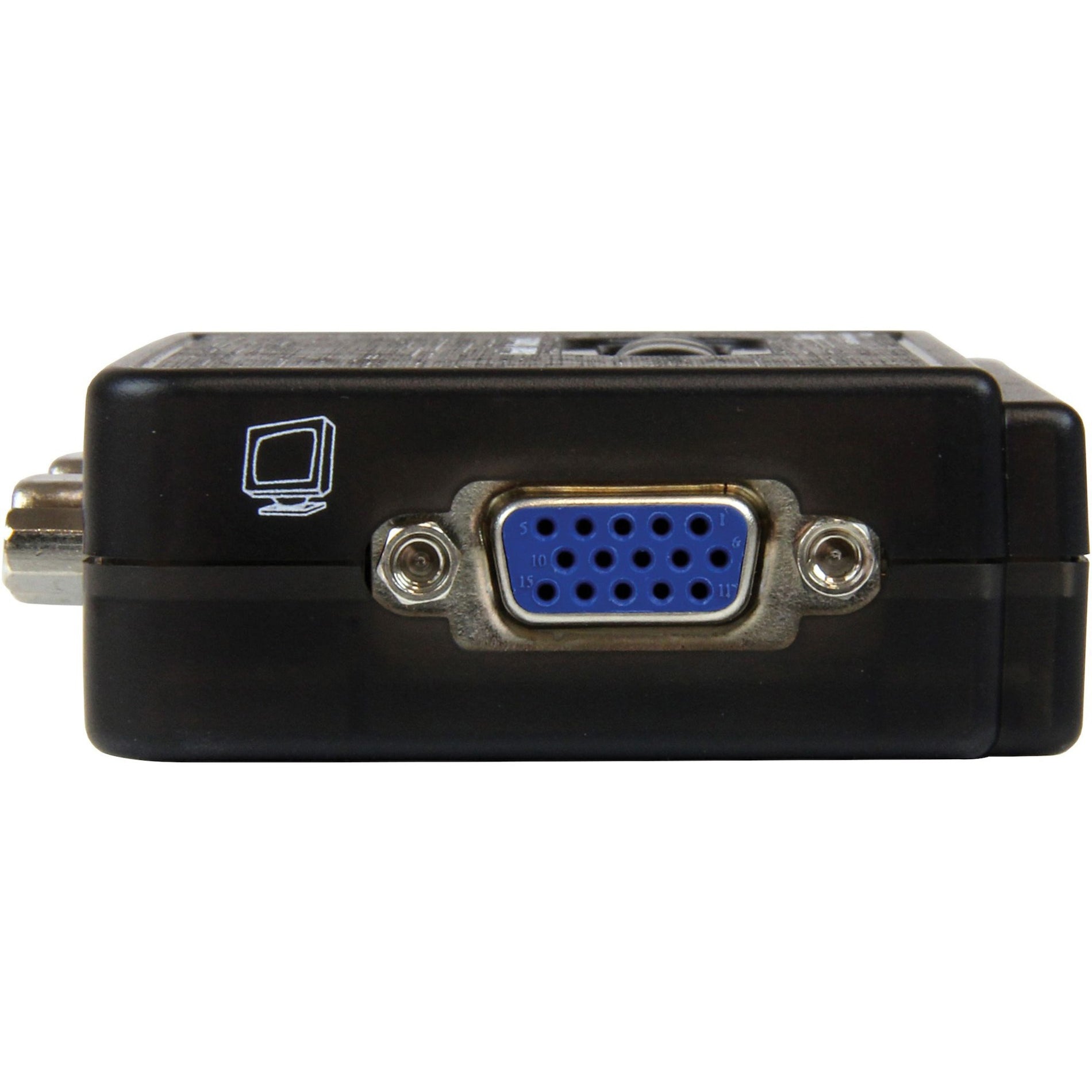 StarTech.com SV211KUSB 2 Port USB KVM Kit with Audio Switching, Easy Computer Control