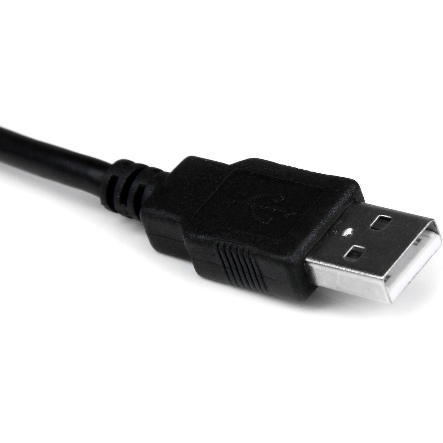 StarTech.com ICUSB232PRO USB auf Seriell Adapter Kabel mit COM-Speicherung 1 ft Schwarz