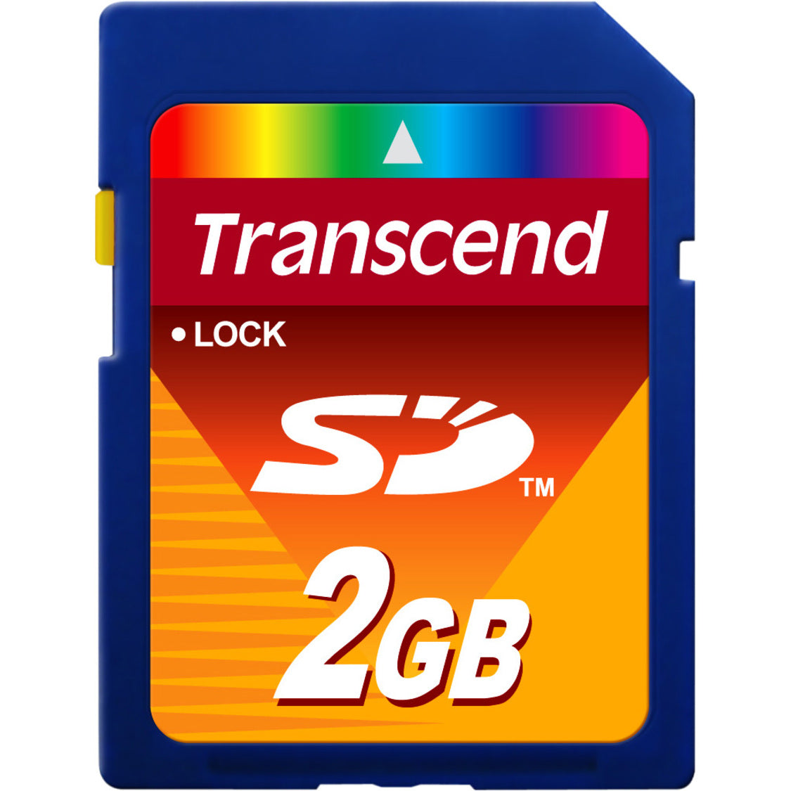 Transcend TS2GSDC 2GB Secure Digital Card, Lifetime Warranty, ECC Support, Write Protection Switch
