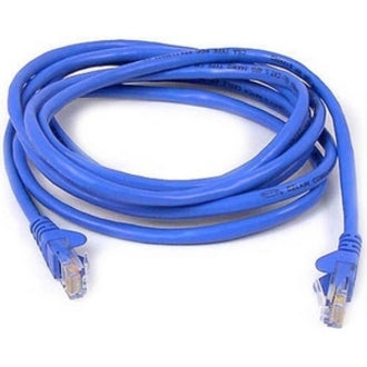 Belkin A3L980B25-BLU-S Cat.6 UTP Patch Network Cable, 25 ft, Molded, Snagless, Blue