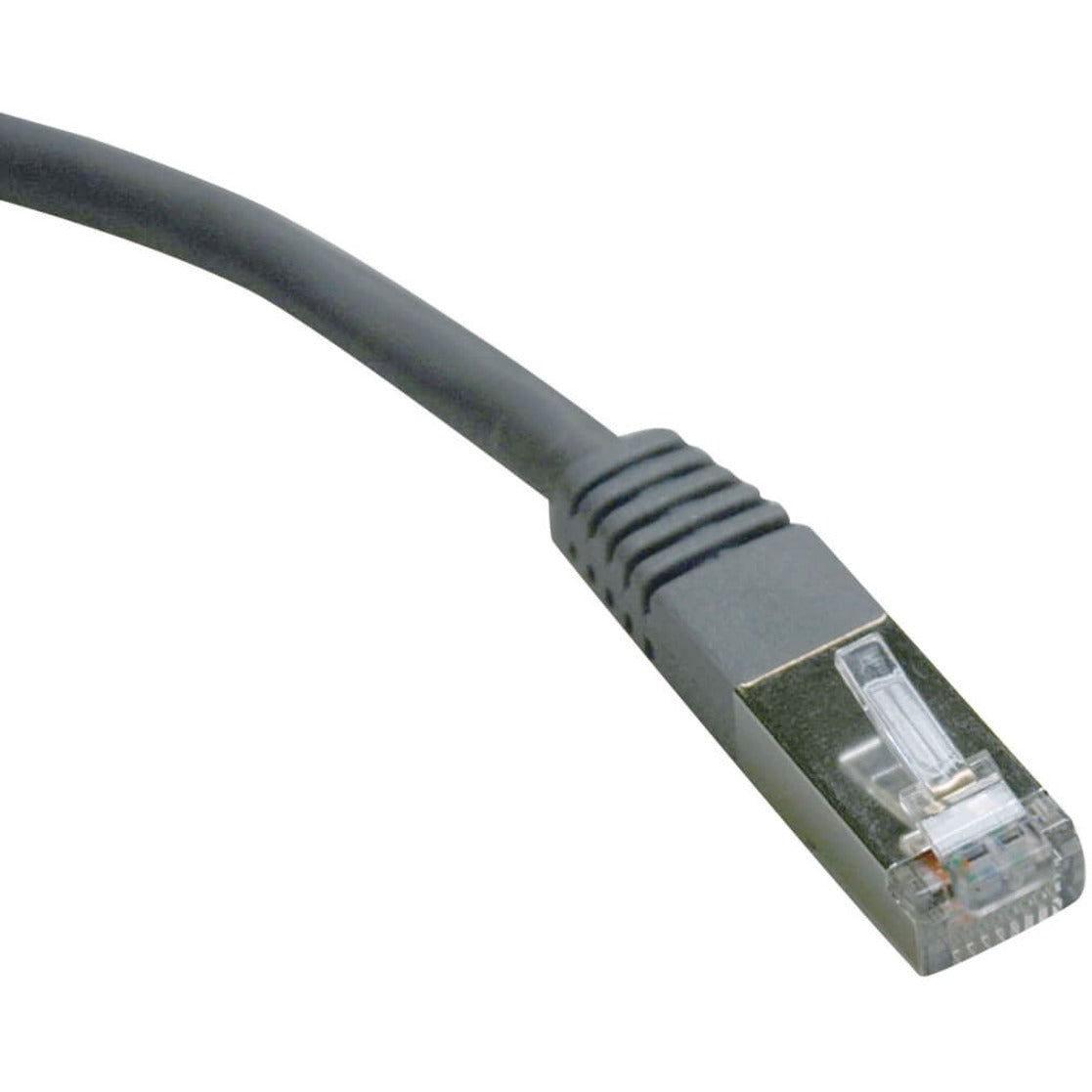 Tripp Lite N125-010-GY Cat6 FTP Patch Cable, 10ft Gray, EMI/RF Protection, Strain Relief