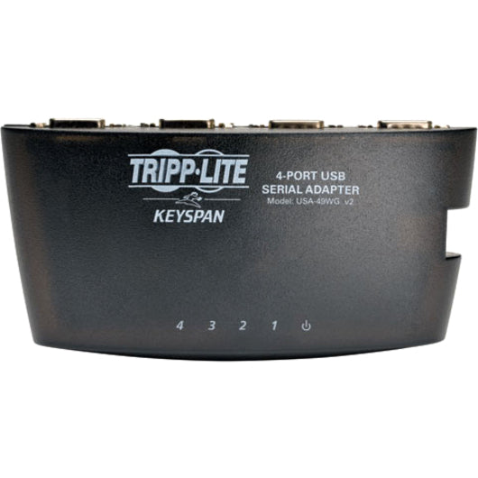 Keyspan USA-49WG High-Speed 4-Port RS232 Serial DB9 to USB Adapter Hub, Up to 460kB/s Data Transfer Rate