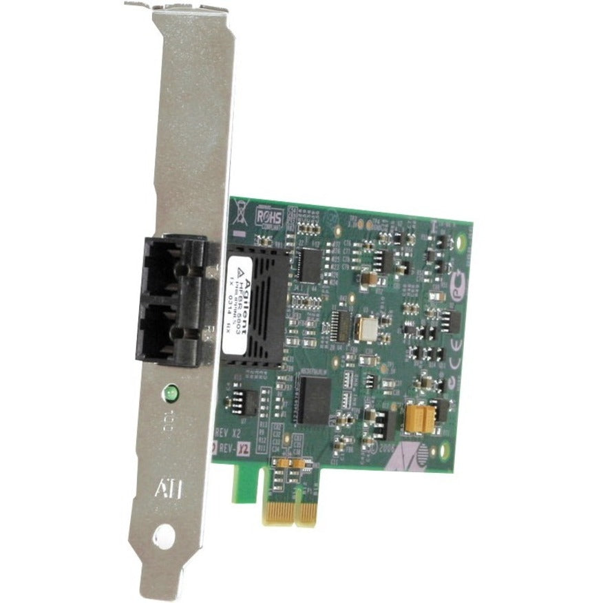 Allied Telesis AT-2711FX/ST-901 AT-2711FX Fast Ethernet Fiber Network Interface Card, 100Base-FX ST Fiber PCI Express Adapter Card