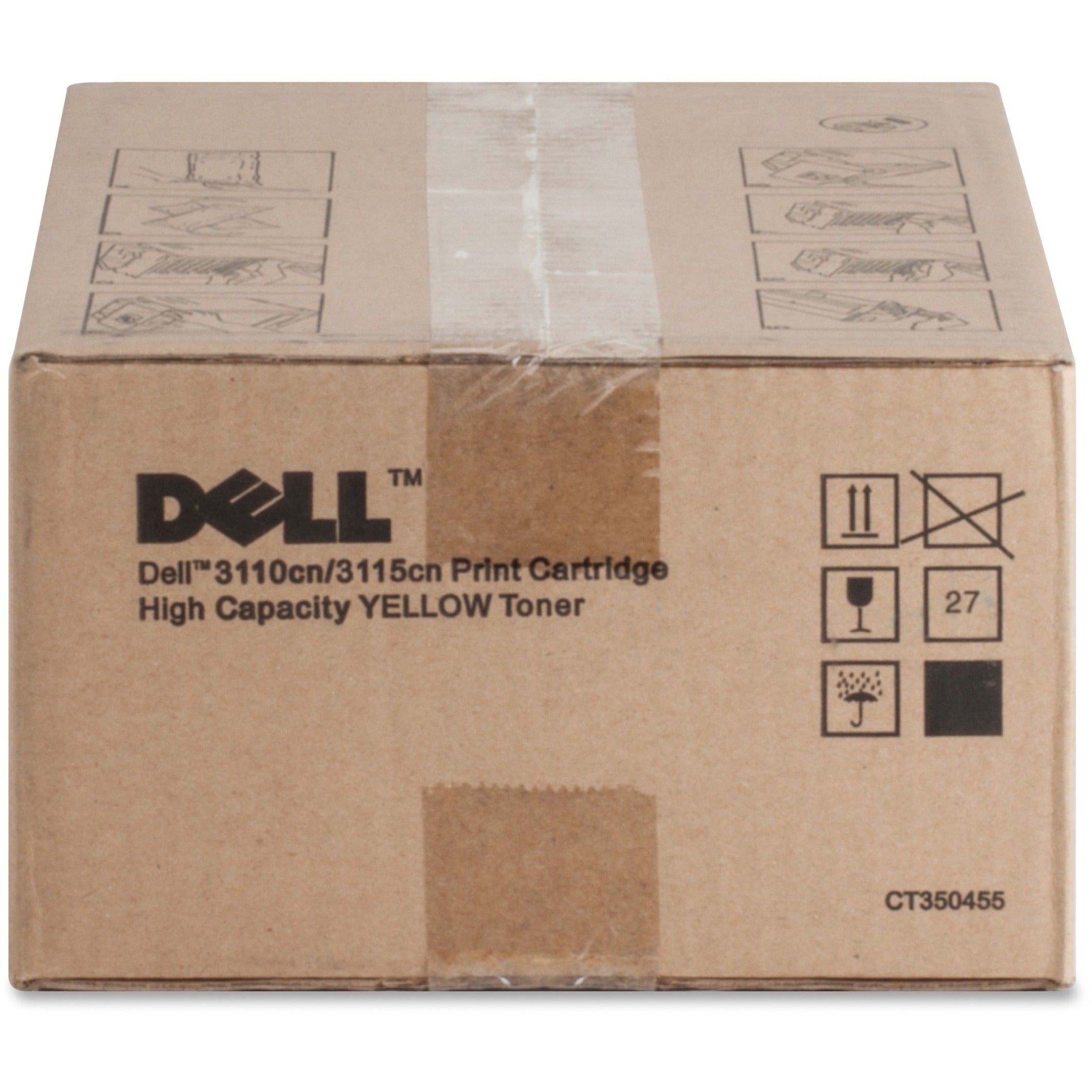 Dell NF556 3110 High-Yield Toner Cartridge, Yellow, 8000 Pages