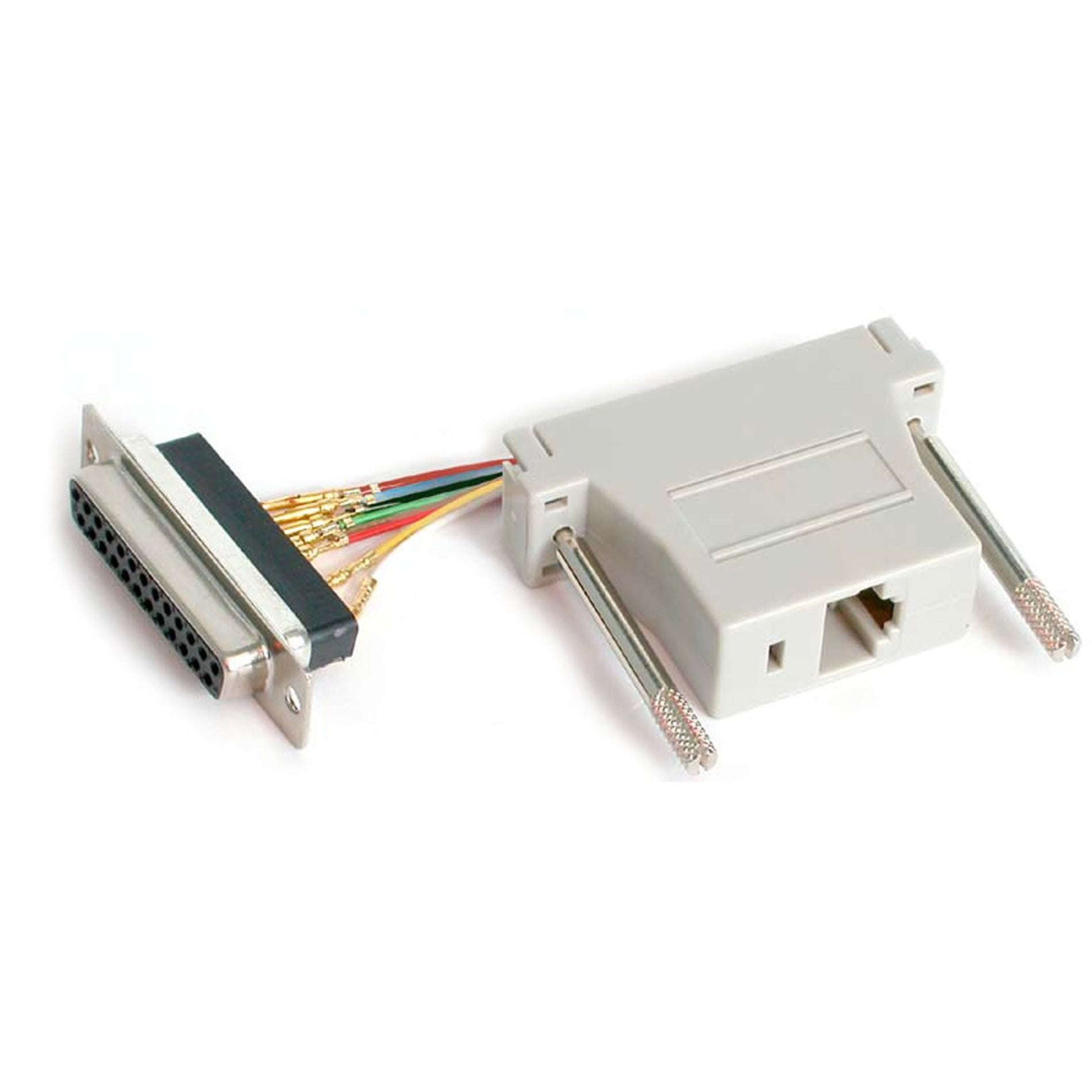 StarTech.com GC258FF DB25F to RJ45F Adapter, Data Transfer Adapter, Lifetime Warranty, FCC Certified [Discontinued]