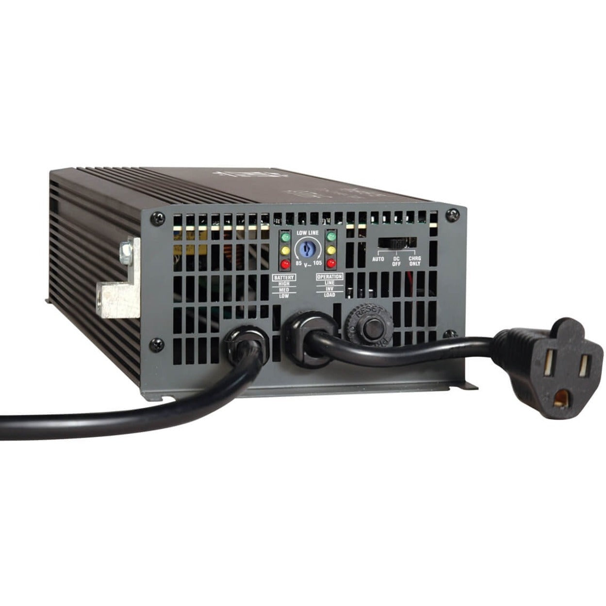 Tripp Lite APS700HF PowerVerter DC-to-AC Inverter, 700W, 12V with Automatic 20-Amp Charger
