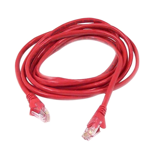 Belkin A3L791B25-RED-S Cat. 5e Patch Cable, 25 ft, Snagless, Molded, Red