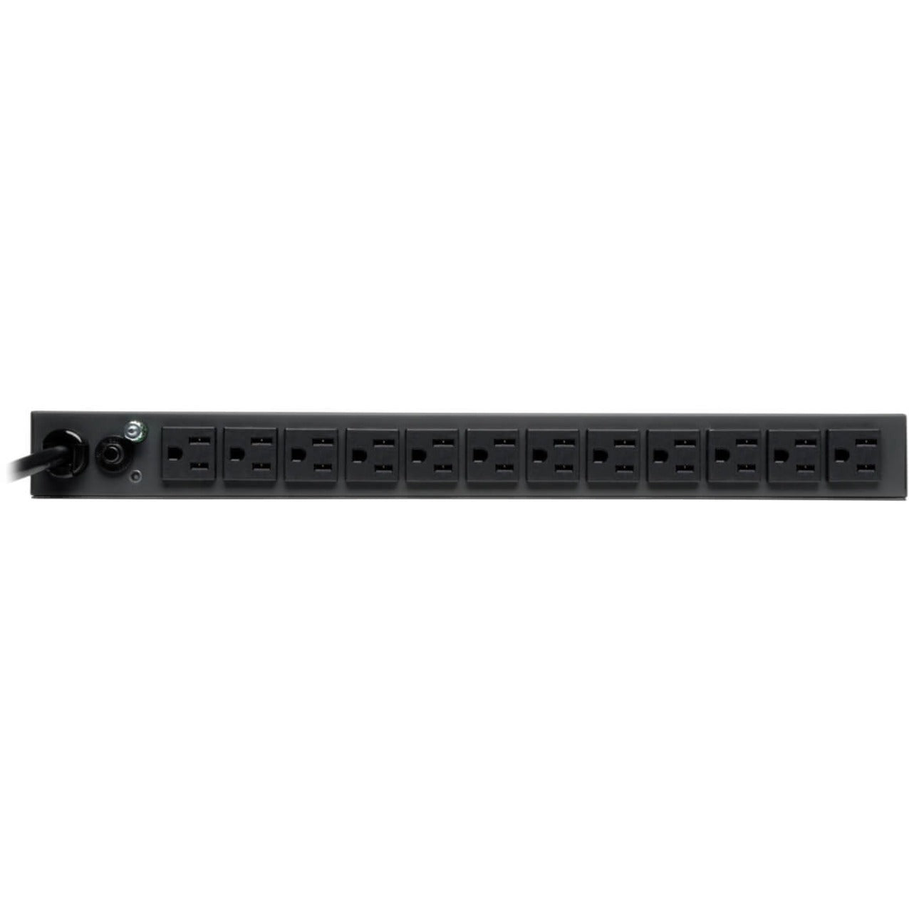 Tripp Lite PDUMH15 PDU Metered 120V 15A 13 Outlet, Unfiltered Electrical Pass-Through for Reliable Power Distribution