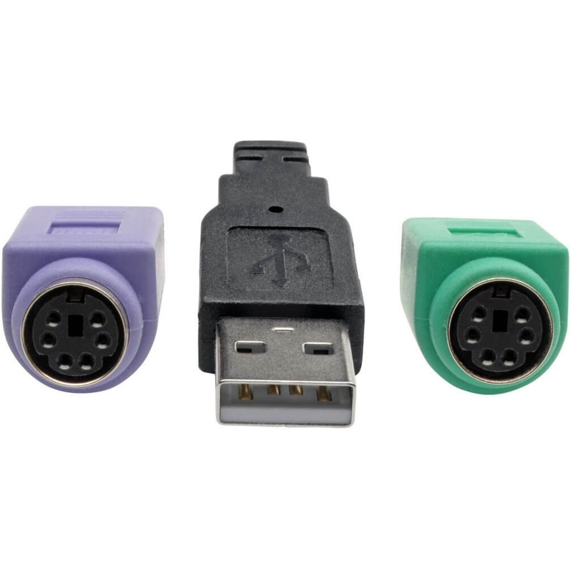 Tripp Lite U219-000-R USB to PS/2 Adapter for Notebook/Laptop, Plug-and-Play Compatibility