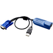 Raritan D2CIM-VUSB KVM Cable Adapter, HD-15, RJ-45 Network - USB Type A - Black