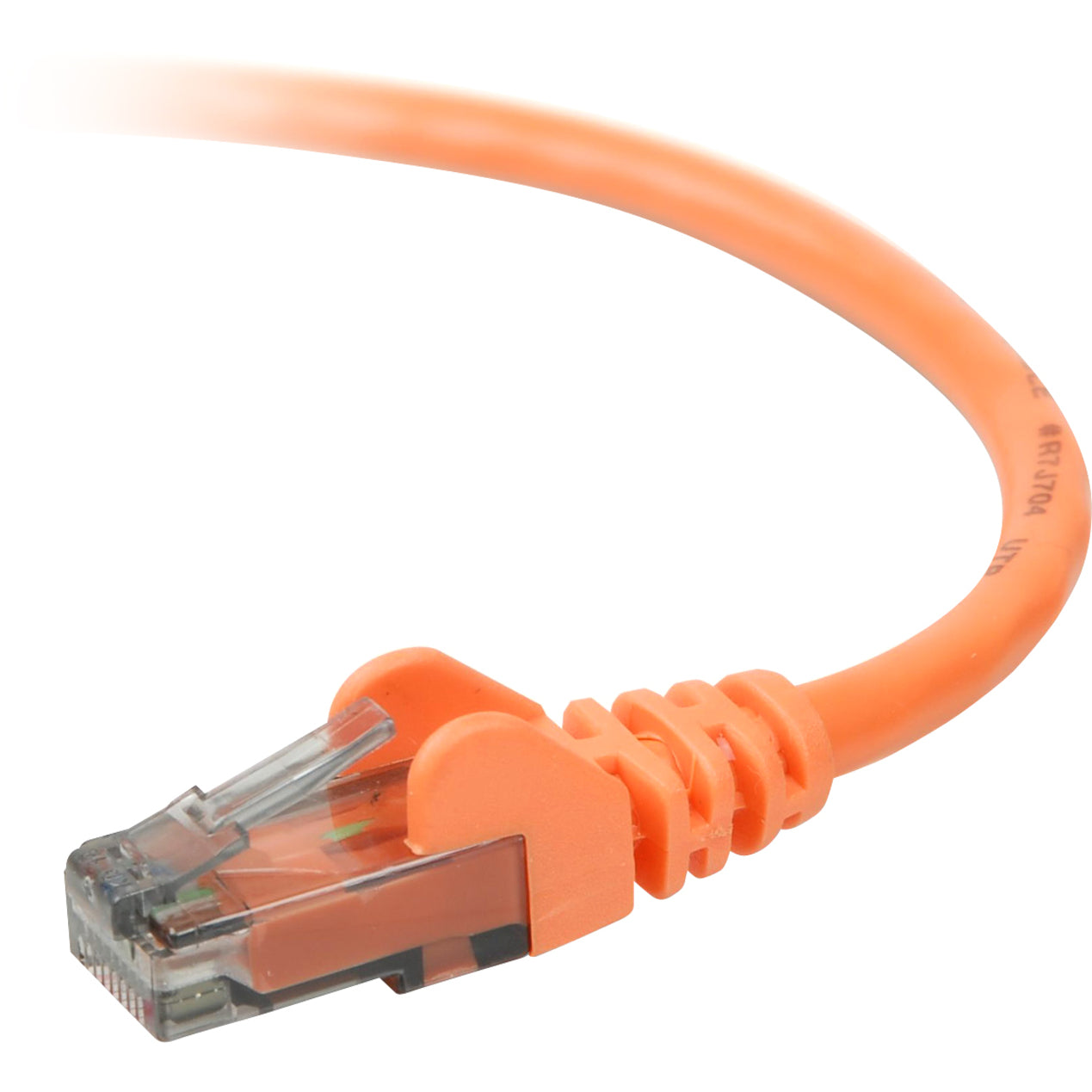 Belkin A3L980-10-ORG-S 900 Series Cat. 6 UTP Patch Cable, 10 ft, Snagless, Orange