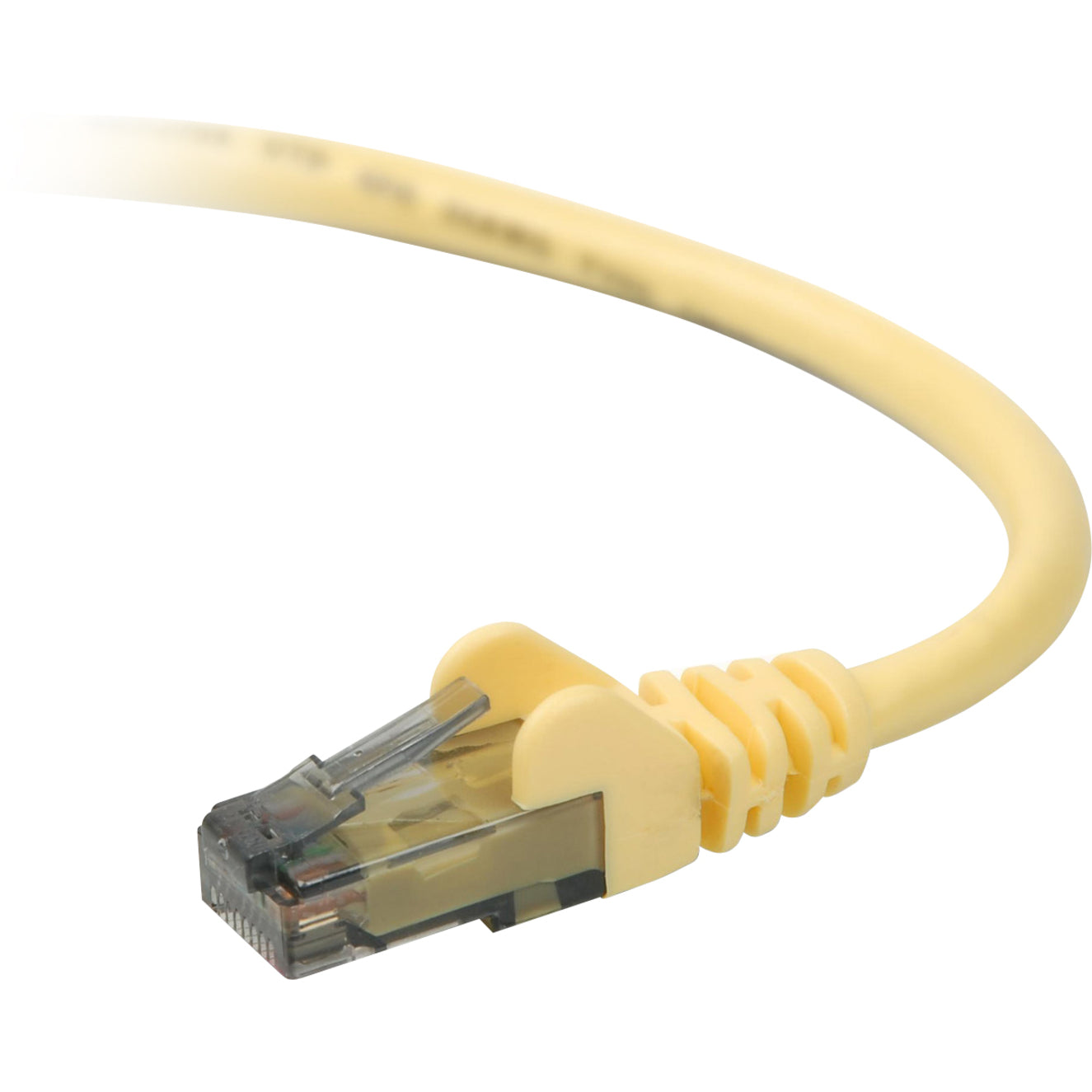 Belkin A3L980-30-YLW-S 900 Series Cat. 6 UTP Patch Cable, 30 ft, Snagless, Yellow