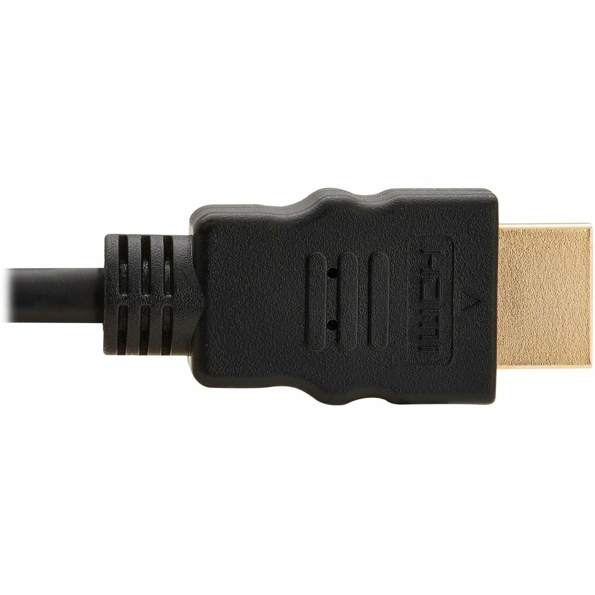 Tripp Lite P568-025 HDMI Gold Digital Video Cable, 25ft, High-Speed 18Gbps, Copper Conductor, Shielded, Black