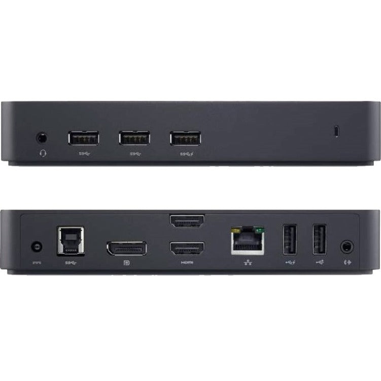 Dell D3100 Docking Station, USB 3.0, HDMI, DisplayPort, Gigabit Ethernet
