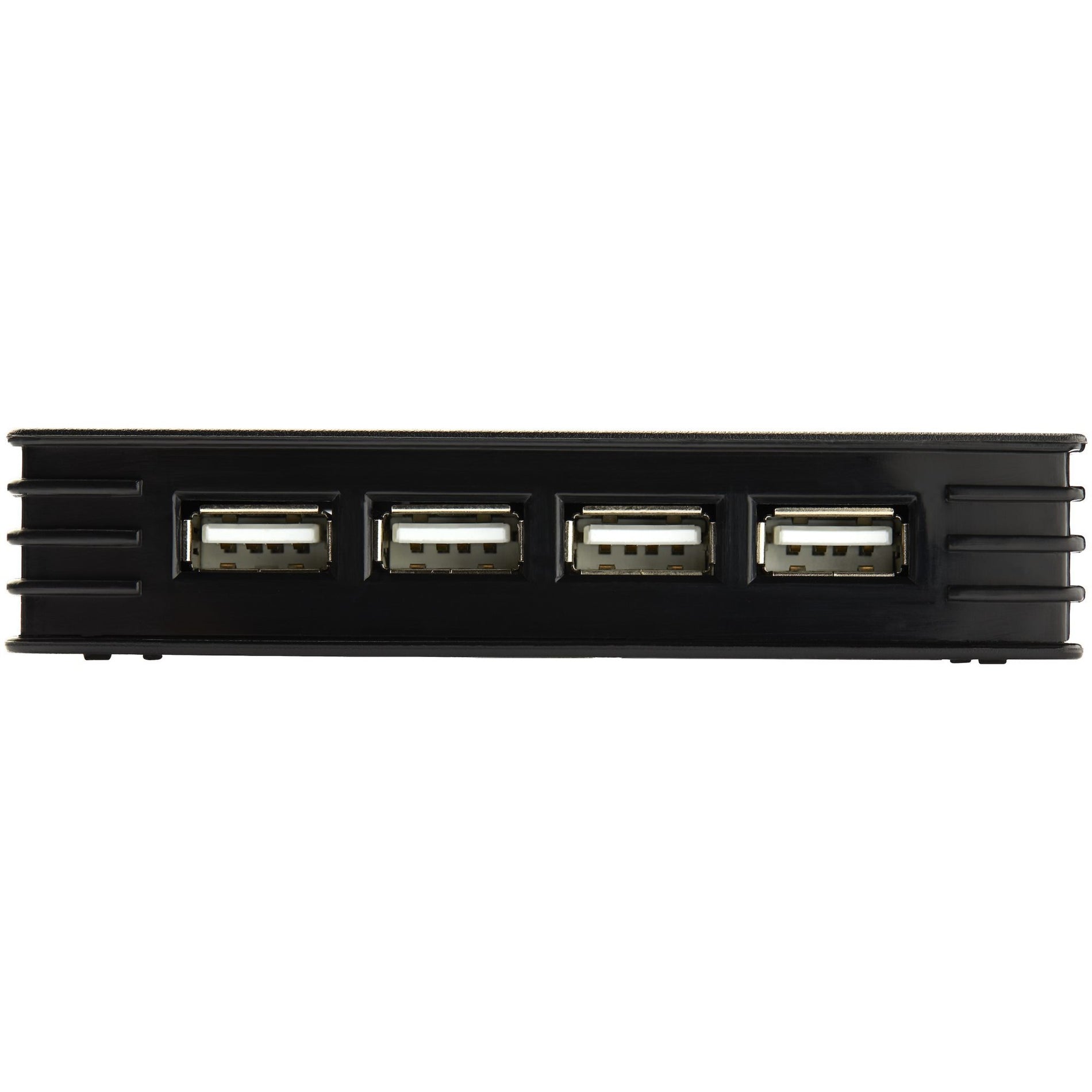 StarTech.com ST4202USB 4 Port Compact Black USB 2.0 Hub, Add 4 Additional USB Ports with High Data Bandwidth