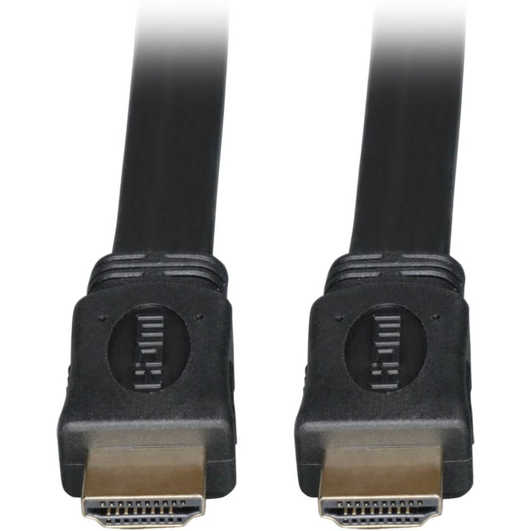 Tripp Lite P568-006-FL Flat HDMI Gold Digital Video Cable, Ultra HD 4K x 2K, 6ft, Black