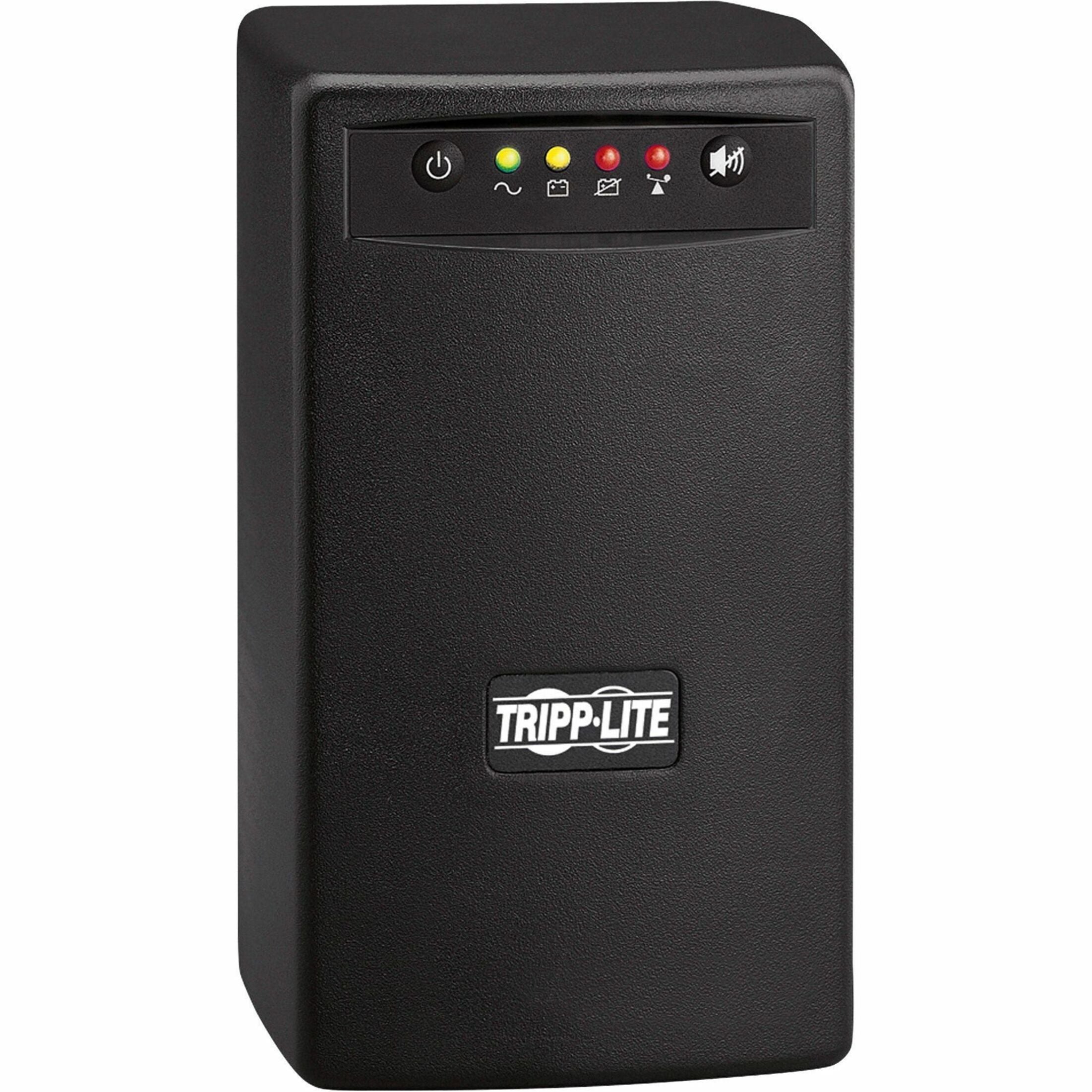 Tripp Lite SMART550USB SmartPro 550VA UPS, Backup Time 30Min, 6 Outlets, Black